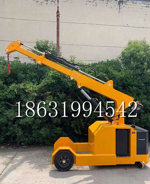 长春市随车吊机装卸货物那里有装卸货物随车吊机包安装220伏家用吊机1/2吨吊机